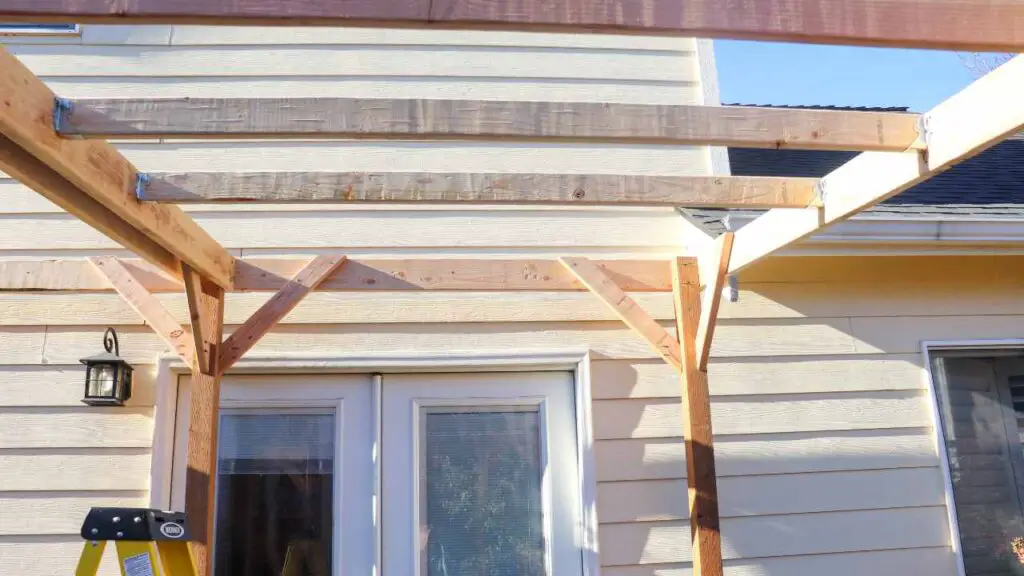 beams for DIY patio cover