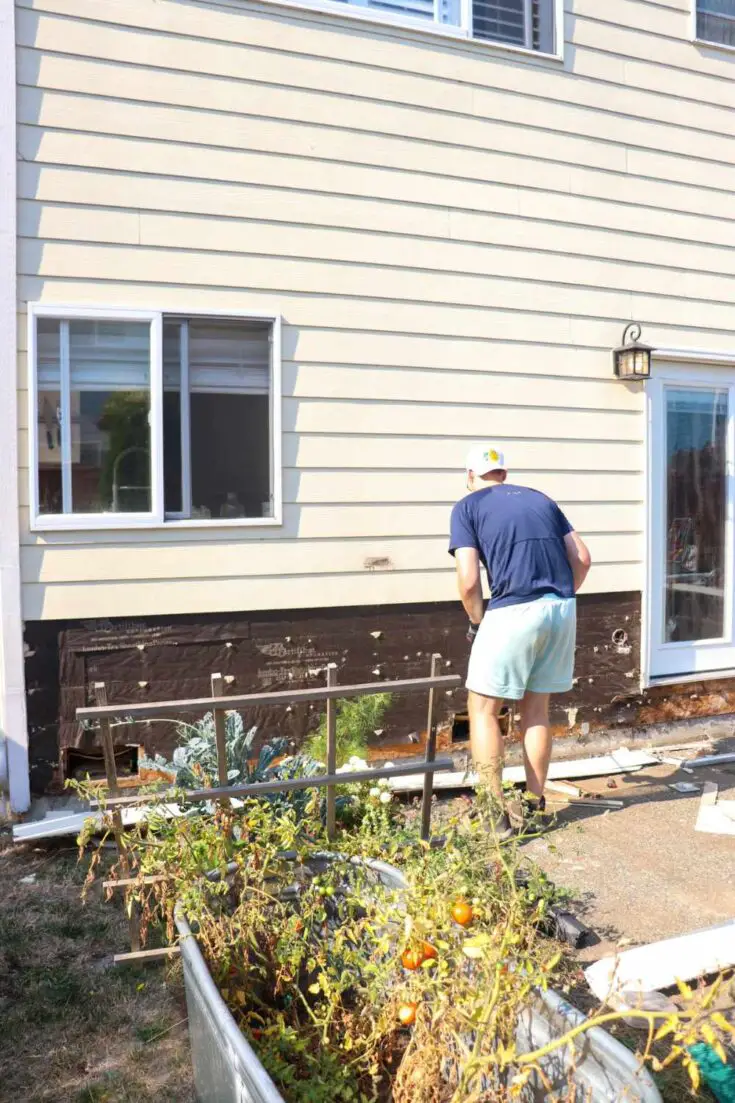 Installing James Hardie Siding On A Home With Concrete Walls