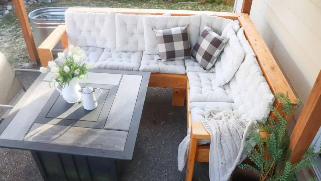 Diy Outdoor Sectional Couch The