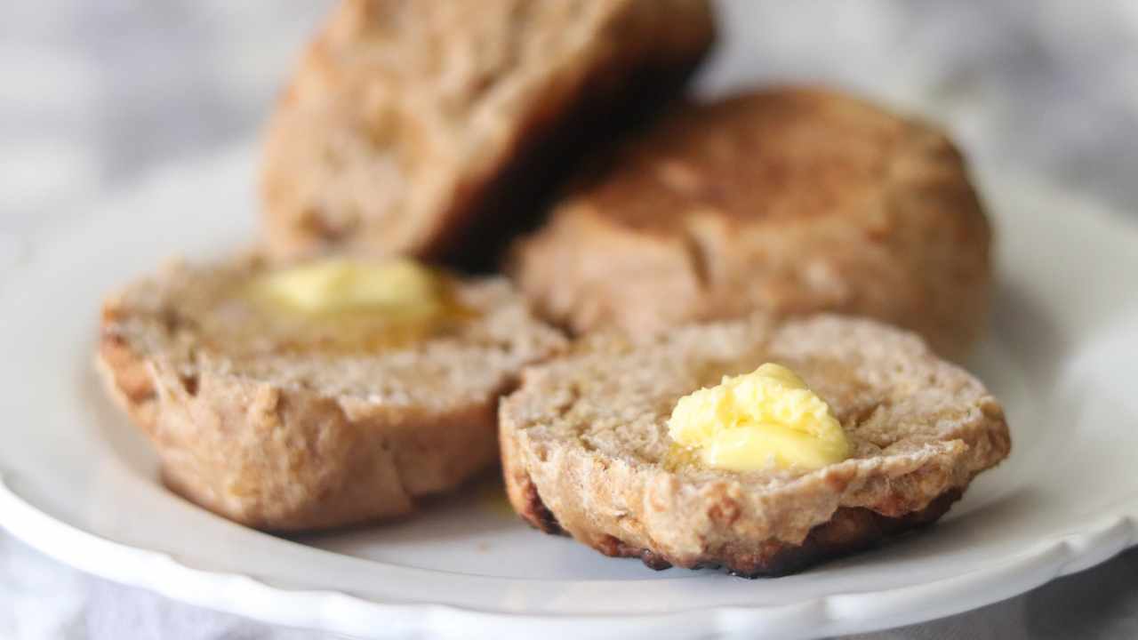 Whole Wheat English Muffins - Handle the Heat