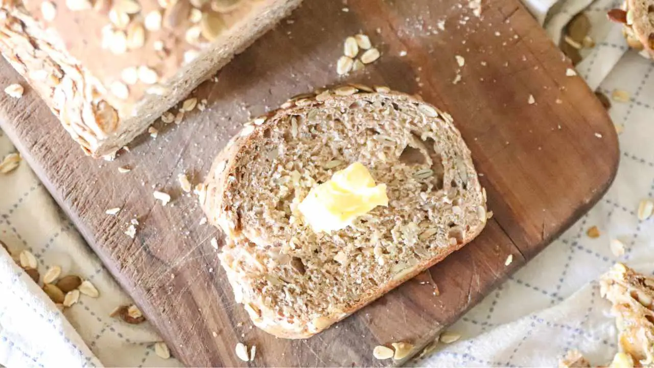 100% Whole Wheat Seeded Sourdough Sandwich Bread - The Duvall Homestead