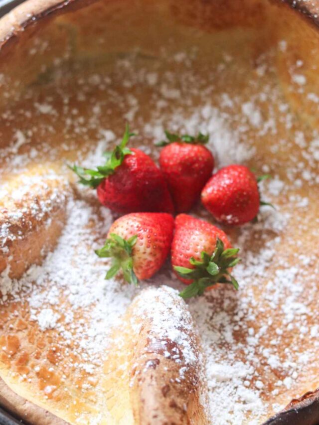 Einkorn Dutch Baby Pancake