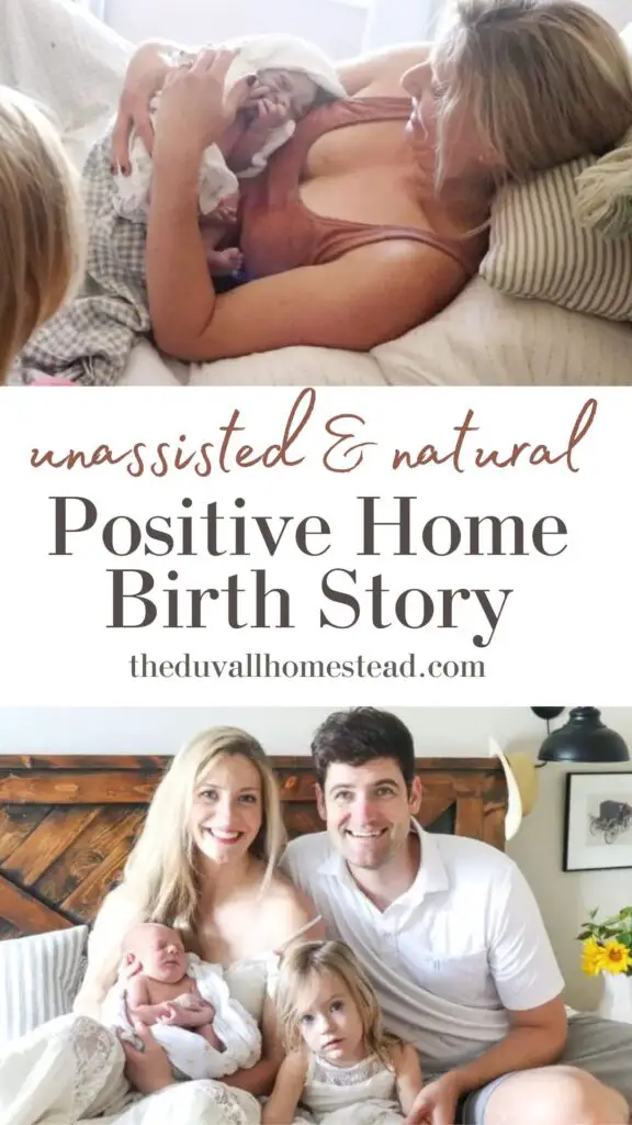 My full story of an unassisted, natural home birth! For new mothers considering home birth, here are all the details of the positive birth at home of my second baby.