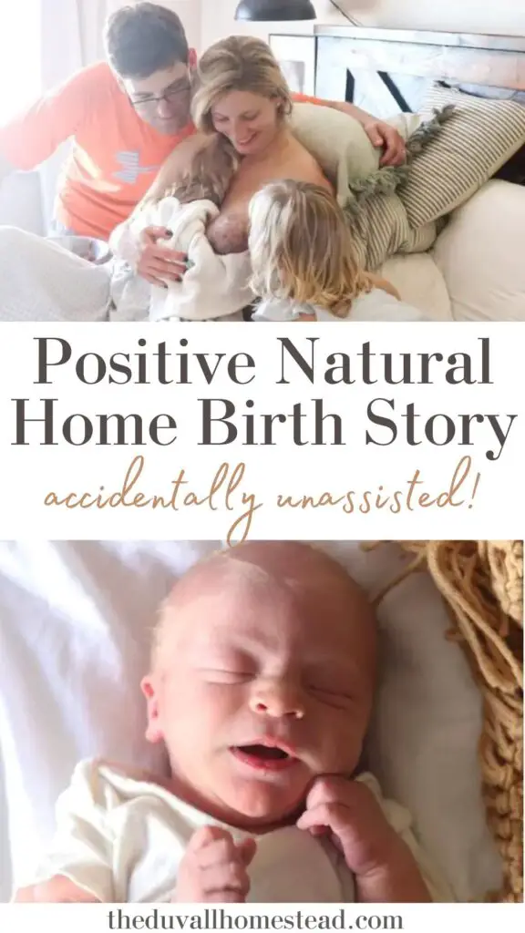 Get some inspiration and tips from my unassisted, natural home birth story!