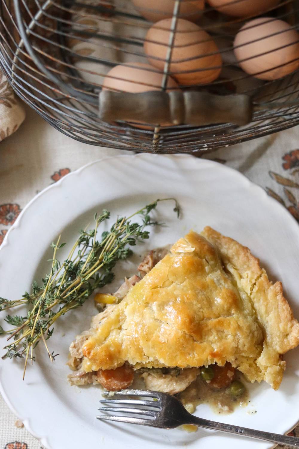 sourdough chicken pot pie