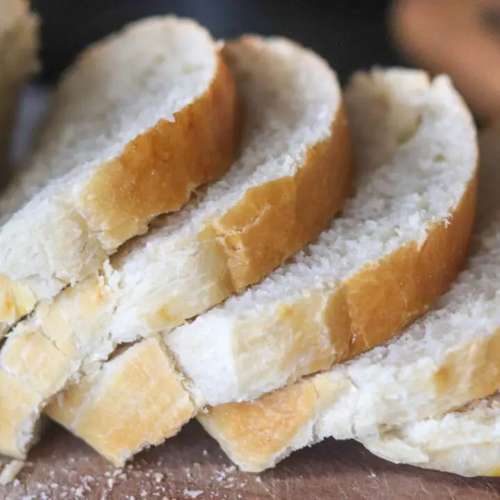 sliced homemade sourdough sandwich bread
