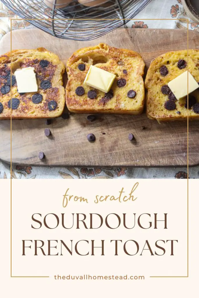 There’s nothing better than sizzling French toast with homemade sourdough bread. This from-scratch sourdough French toast recipe is equally delicious and easy to whip up for a quick healthy and hearty morning breakfast. 