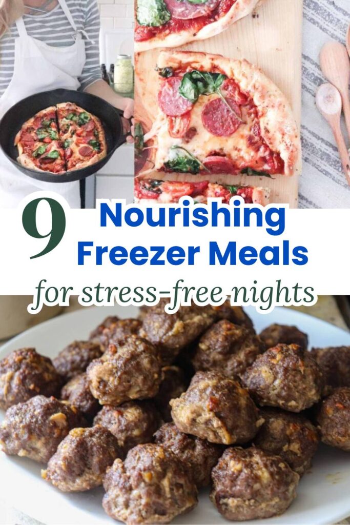 Whether you’re prepping for a new baby, a busy season, or just want to avoid last-minute takeout, these 9 homemade freezer meals will be your new favorites. Filled with nourishing, from-scratch ingredients, these make-ahead dinners are perfect for postpartum freezer meals, weeknight family dinners, or cozy nights in. Real food, made simple—straight from your freezer to the table.