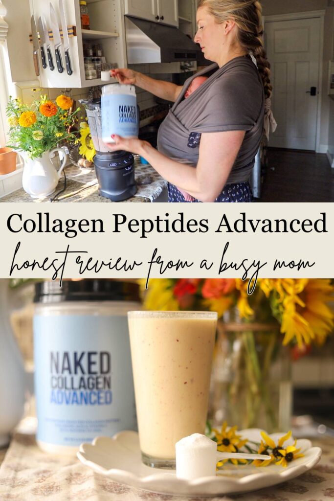 Looking for a natural way to care for your skin and hair after having a baby? Collagen peptides with hyaluronic acid may help with postpartum hair loss, dry skin, and even energy levels. I’m sharing my personal experience taking Collagen Peptides Advanced, including the benefits, taste, and how it fits into my daily mom routine for healthier skin, stronger nails, and overall wellness.
