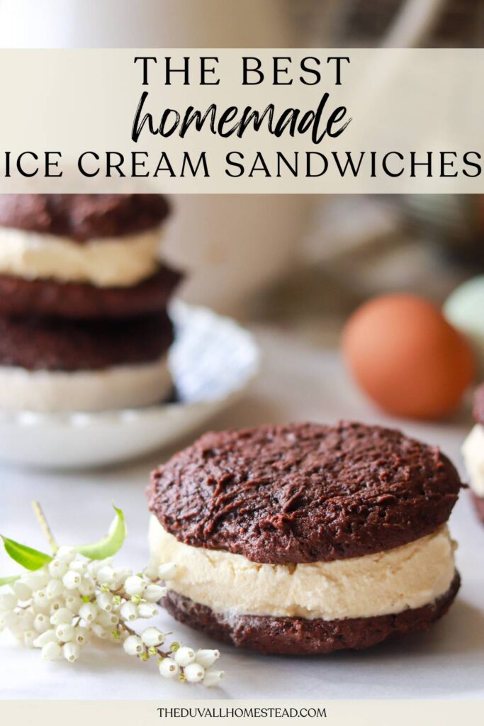 These homemade einkorn ice cream sandwiches are the perfect old-fashioned summer treat! Soft, rich chocolate cookies are made with wholesome einkorn flour and filled with creamy homemade vanilla ice cream. Every bite tastes like a nostalgic farmhouse dessert straight from the freezer. A cozy, family-friendly recipe that’s both nourishing and delicious—ideal for picnics, celebrations, and backyard summer gatherings.