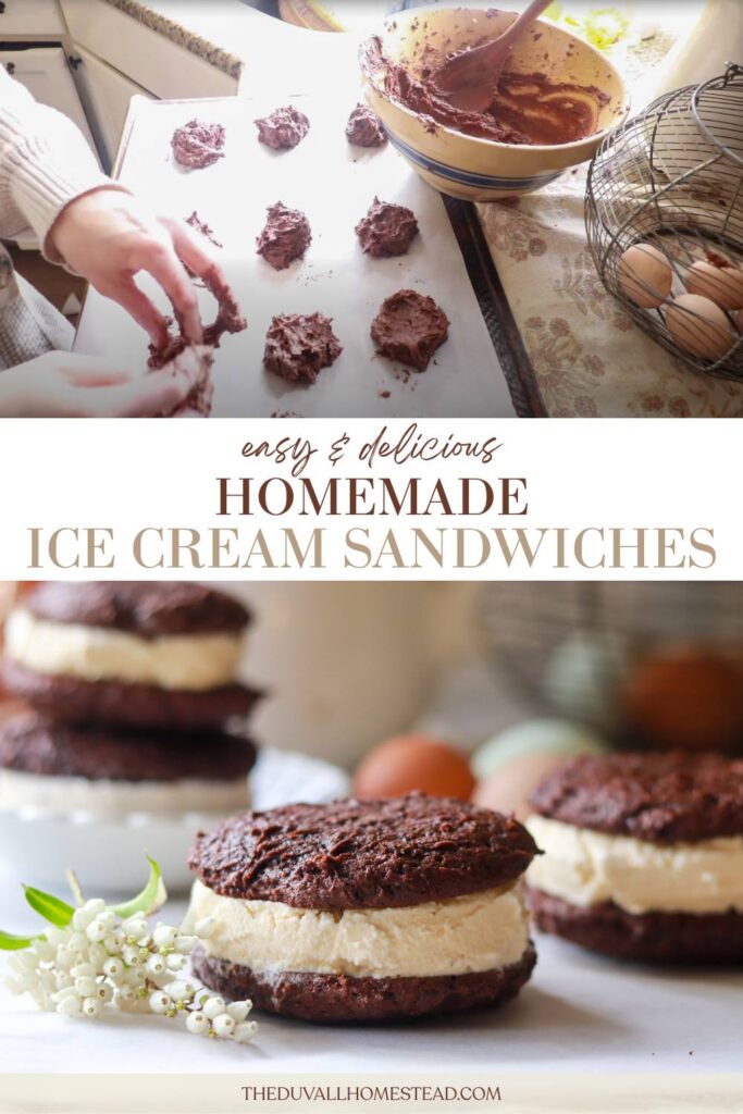 Whip up a batch of these classic homemade ice cream sandwiches with einkorn flour for a treat that’s simple, wholesome, and so satisfying. The soft chocolate cookies pair perfectly with creamy homemade vanilla ice cream, creating a dessert the whole family will love. Made from scratch with real ingredients, this nostalgic recipe brings back the joy of slow summer days and backyard fun. Perfect for summer parties or cozy weekends at home.