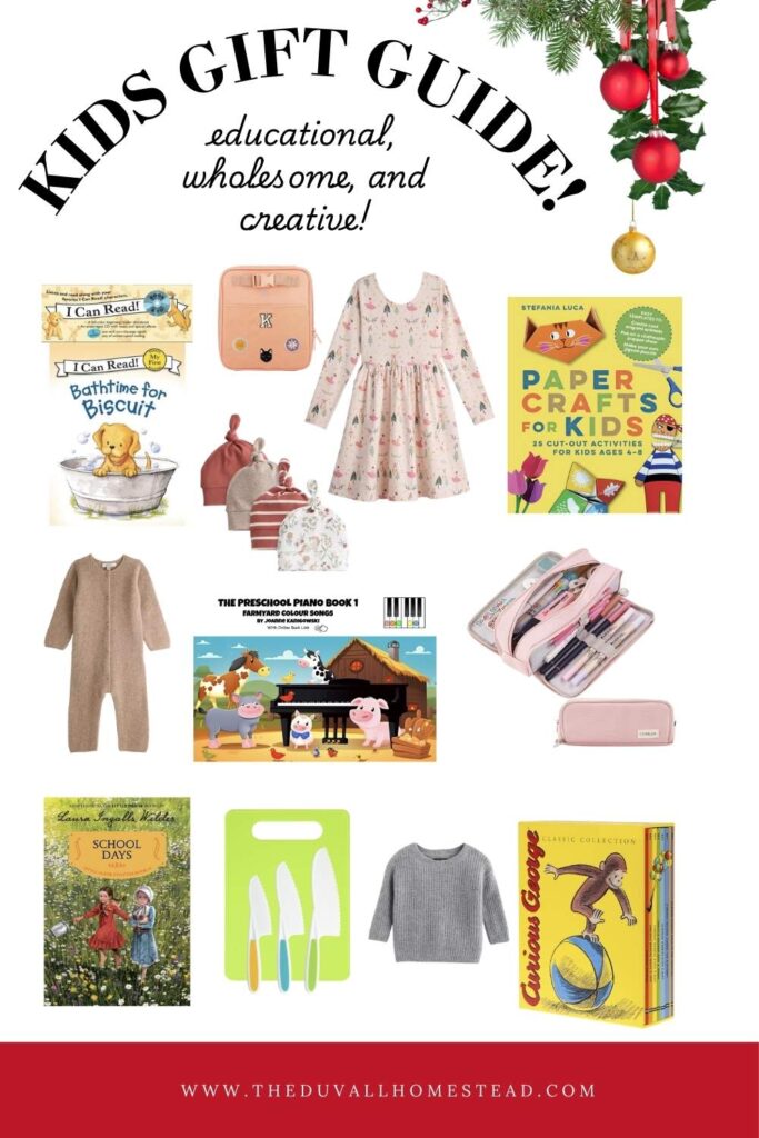 kids gift guide natural educational non toxic presents for kids 