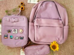 Parker Kids backpack, lunchbox, and pencil case